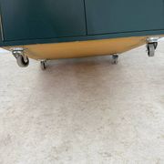 Old small modular desk from the 70s designed by Verena Huber, Flair Boy model