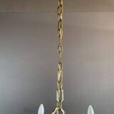 Lustre en bronze début du XXème siècle
