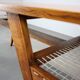 Mid-century Danish teak coffee table with magazine rack, Denmark 1960.