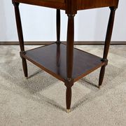 Small Chiffonnière Living Room Table in Mahogany, Louis XVI – 18th Century