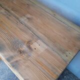 90cm old solid wood workbench