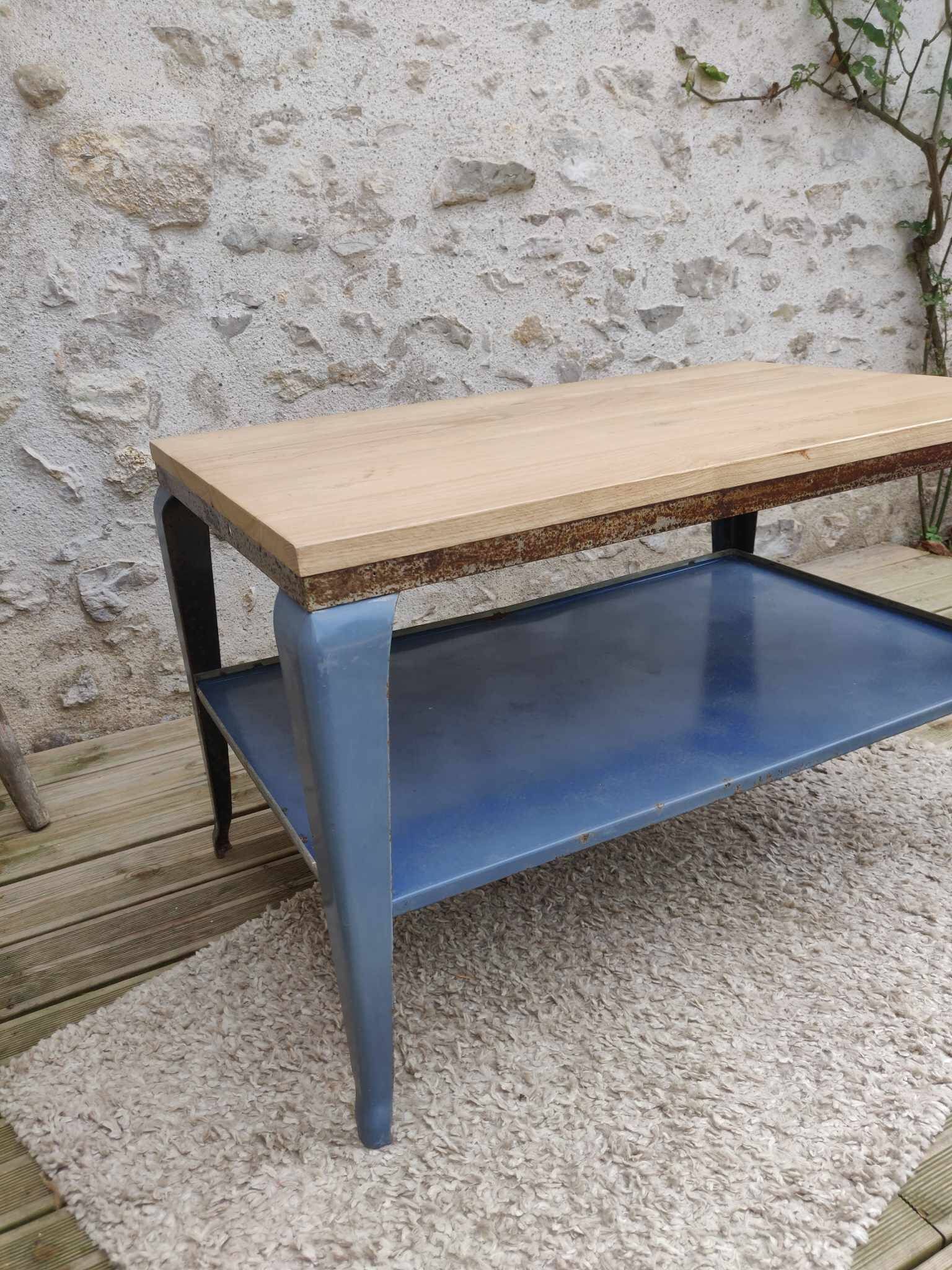 Table d'appoint industrielle