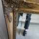 Large baroque style mirror, antique