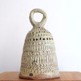 Sandstone lantern by Barbara Delfosse, La Borne, 60s
