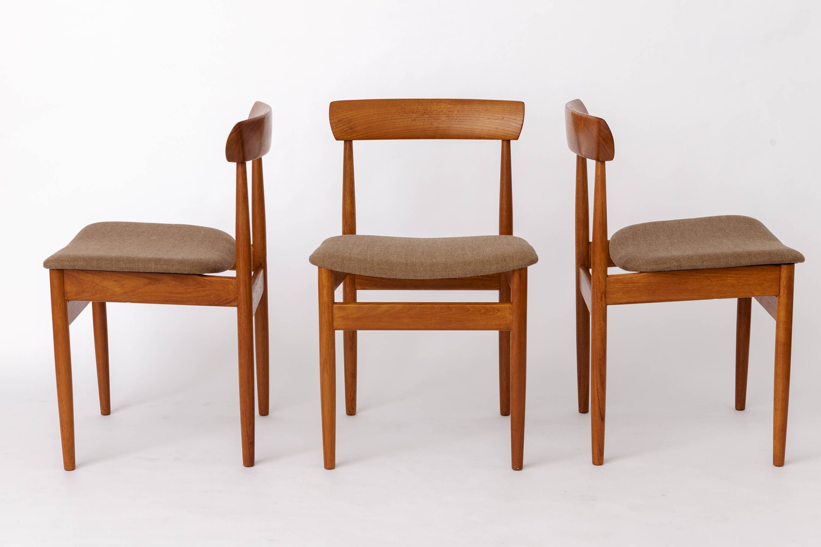 Set of 3 Vintage Teak Dining Chairs by Farsø Stolefabrik, 1960s Danish