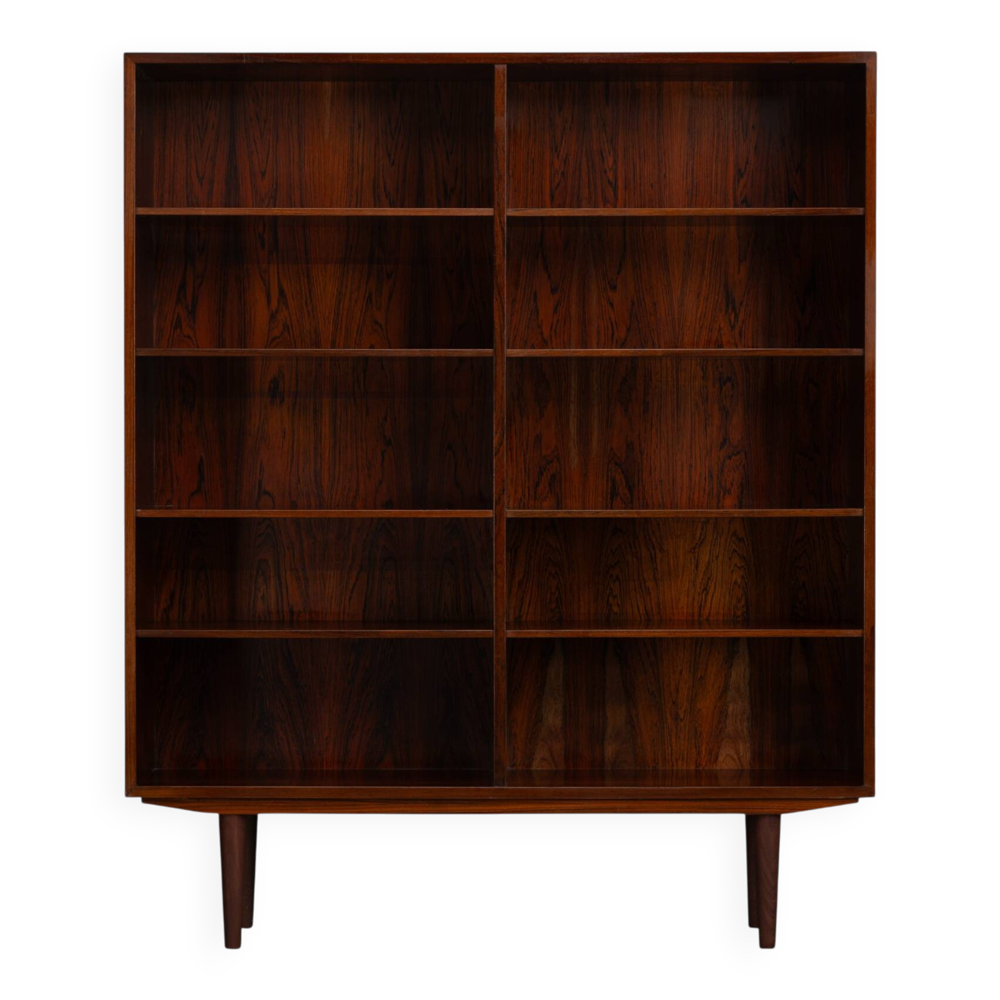 Danish Design Rosewood bookcase Model 6  by  Omann Jun Mobelfabrik, 1960s