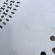 Wrought iron garden table 60s