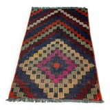Vintage turkish kilim rug, 95 x 57 cm