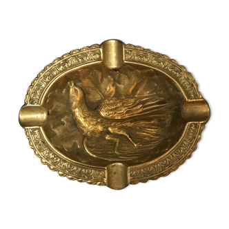 Brass ashtray