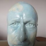 Head, plaster bust "man"