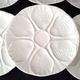 6 oyster plates in Limoges porcelain