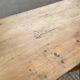 Farmhouse table with spindle legs in oak and pine, 2.5m