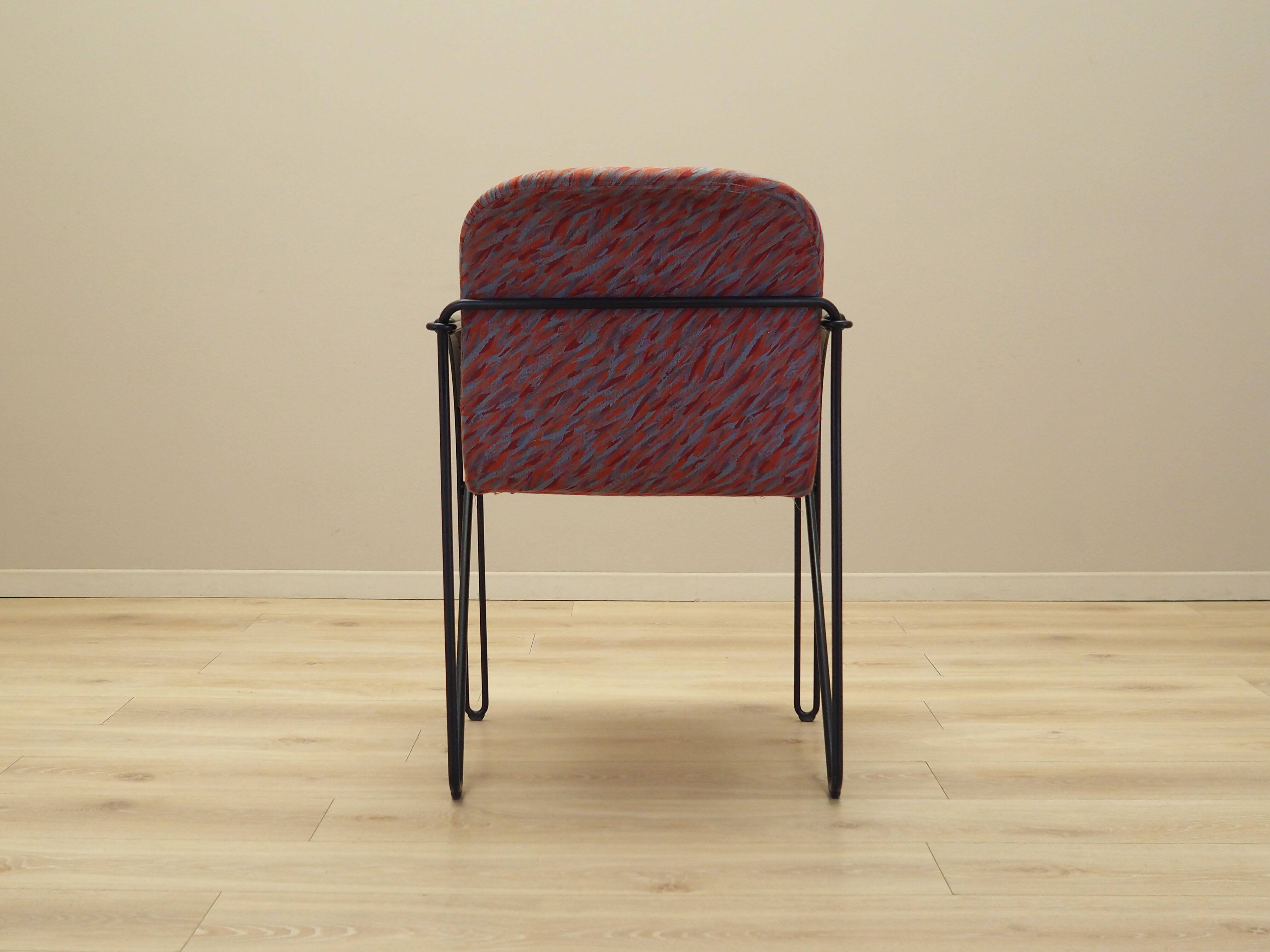 Set of four chairs, Italian design, 1980s, production: Italy