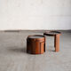 Set of 4 nesting tables by Gianfranco Frattini.