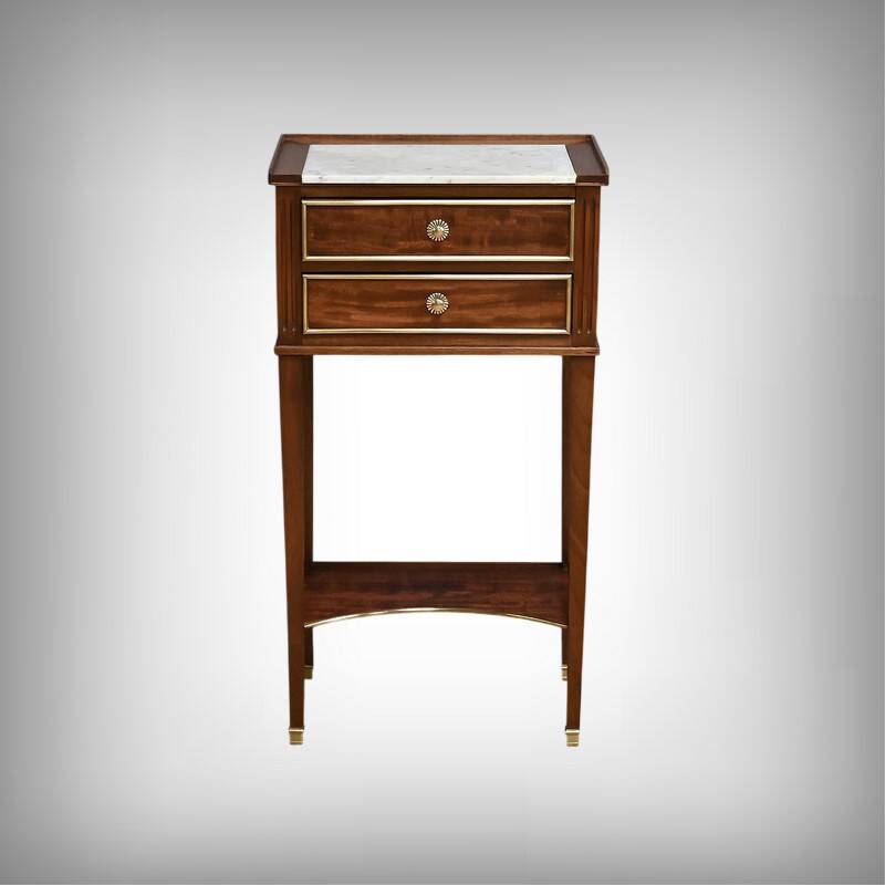 Small Mahogany Coffee Table, Louis XVI Style – Mid-20th Century