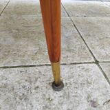 Vintage formica table adjustable in height and extendable 1950