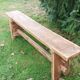 Banc de ferme en chêne
