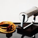 Art Deco Desk Chromed Lamp for Bankers