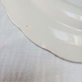 Ridgway Staffordshire oval flat, Windsor blue