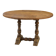 Table circulaire en chêne début 20ème
