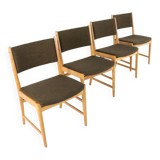 Set 4 Kai Lyngfeldt Larsen pour Soren Willasden Stoelen
