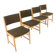 Set 4 Kai Lyngfeldt Larsen voor Soren Willasden stoelen