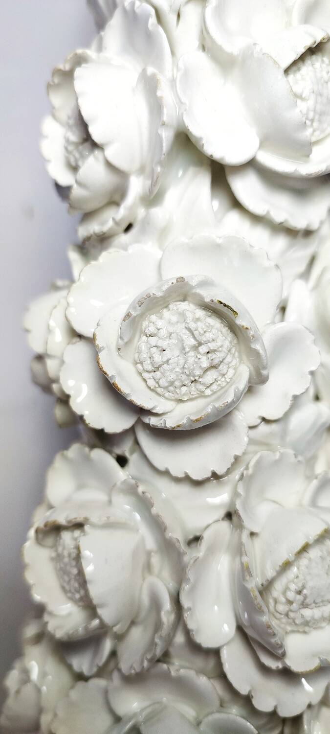 Lámpara de mesa de cerámica de Manises. España, 1970s.