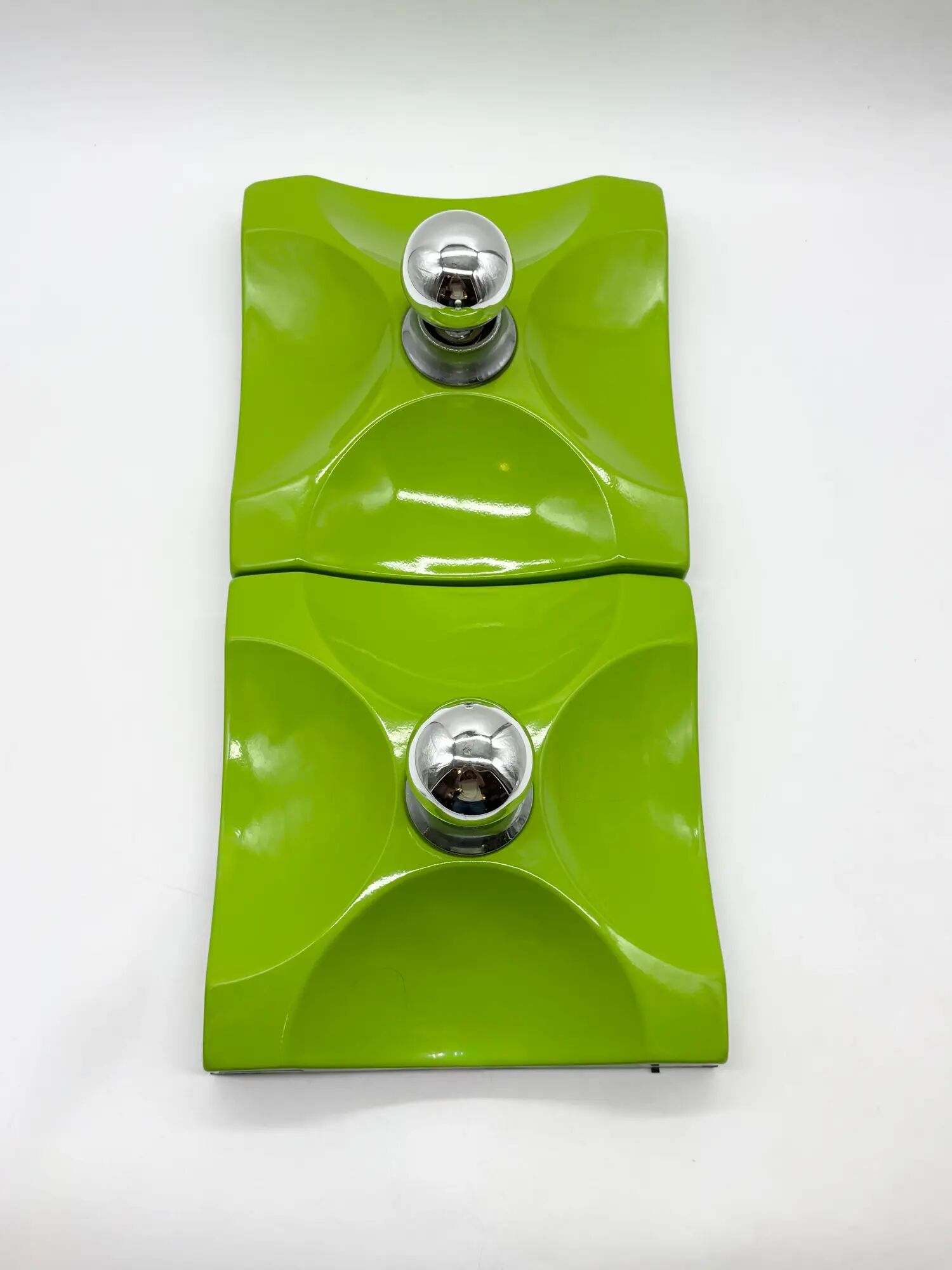 Pair of "Scudo" wall lights – Fael Luce, Italy, 1970s