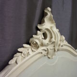 Old headboard 140 cm Louis XV style redesigned gustavian style
