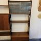 Wall unit wall cabinet teak vintage Dutch Design