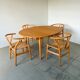 Table à manger Carl Hansen CH337 en chêne huilé
