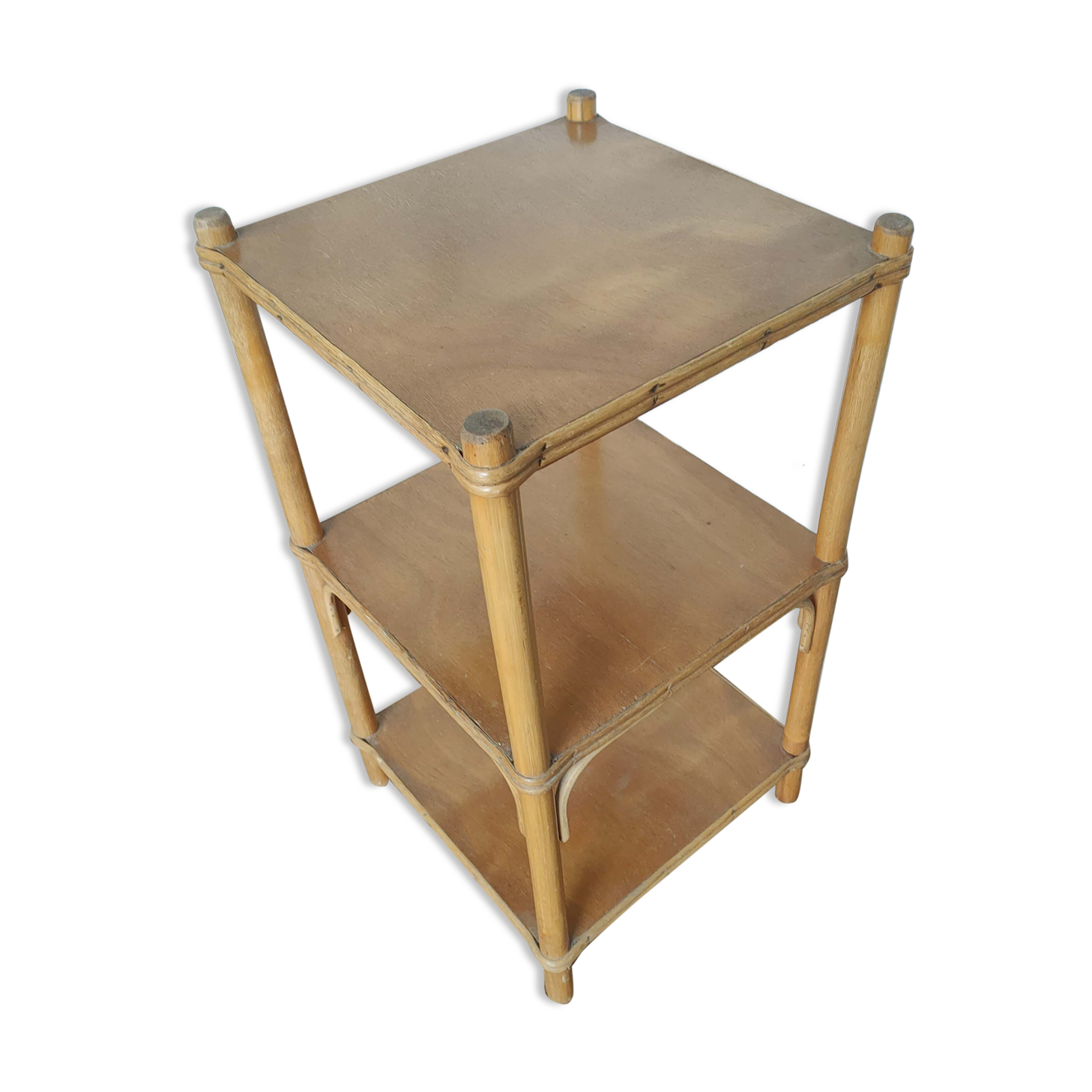 Wood and rattan landscape