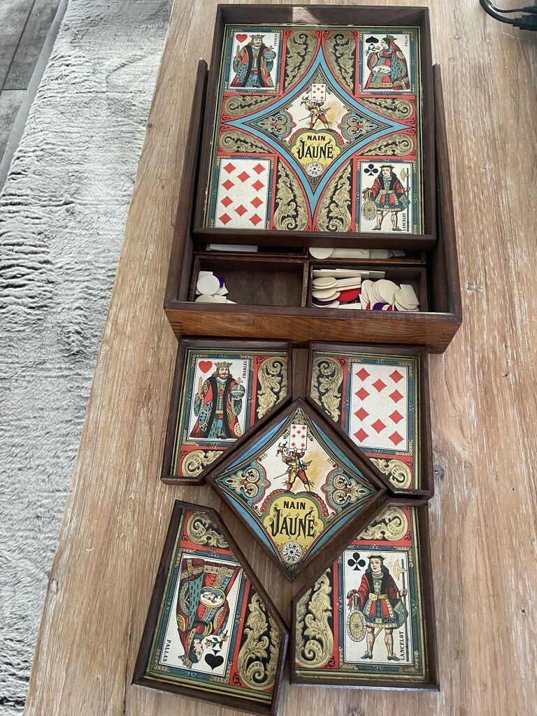 Malette de jeu Nain jaune 1921