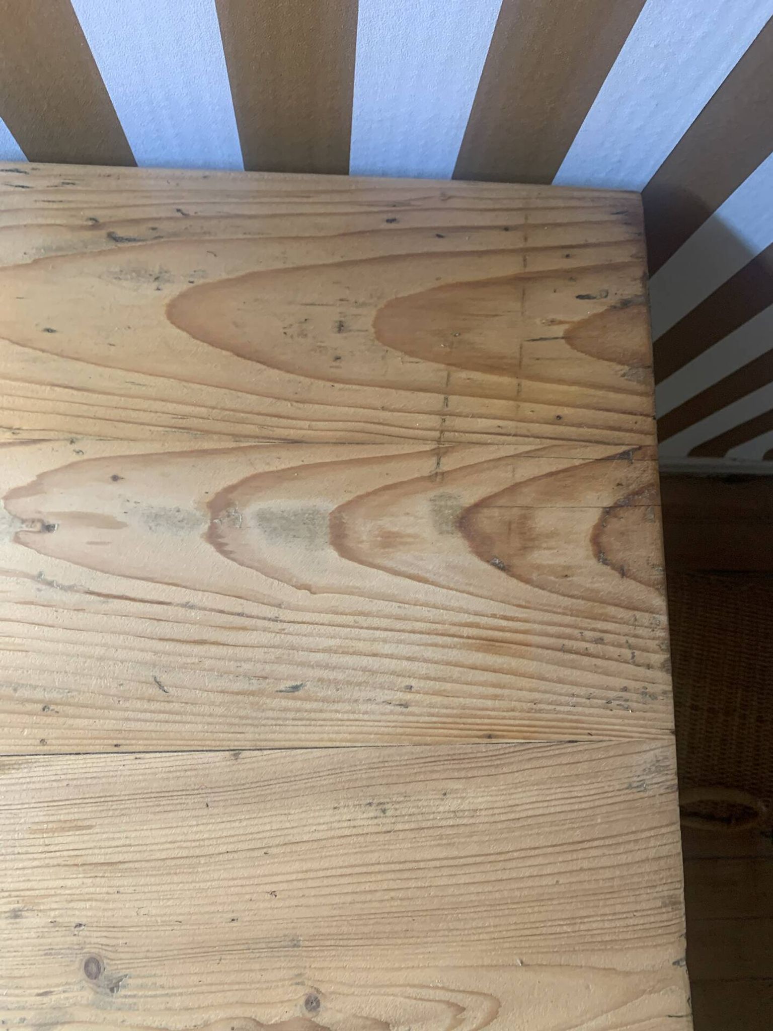 Solid wood desk, 1 drawer