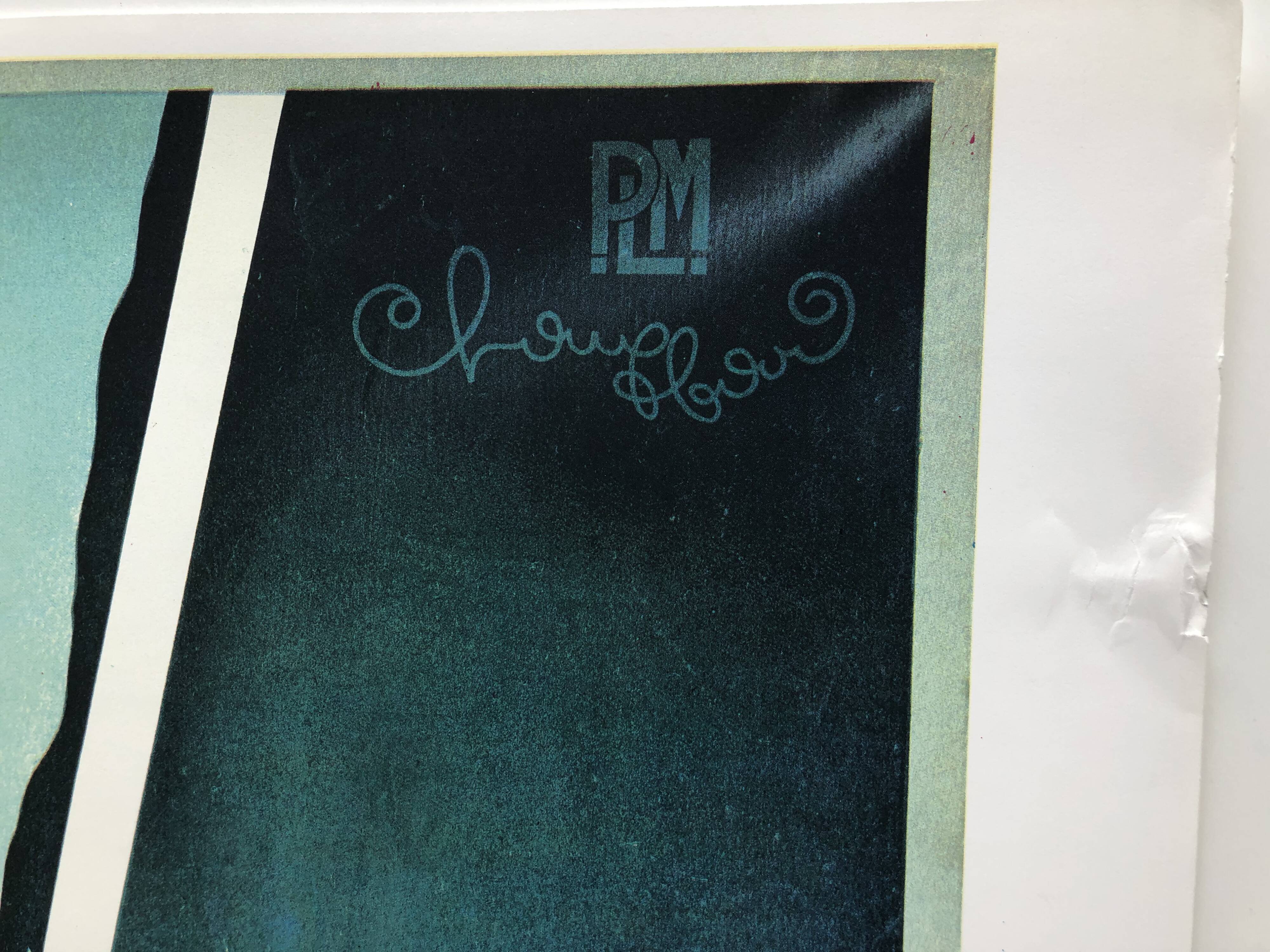 CHOU, Poster Paris Lyon Marseille Vichy