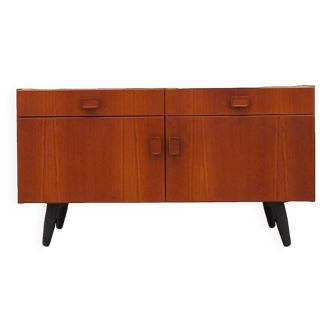 Teak cabinet, Danish design, 1970s, manufacture: Denka