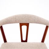 Two teak chairs, Danish design, 1960s