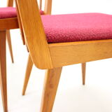 Set of four design dining chairs, 1960's.