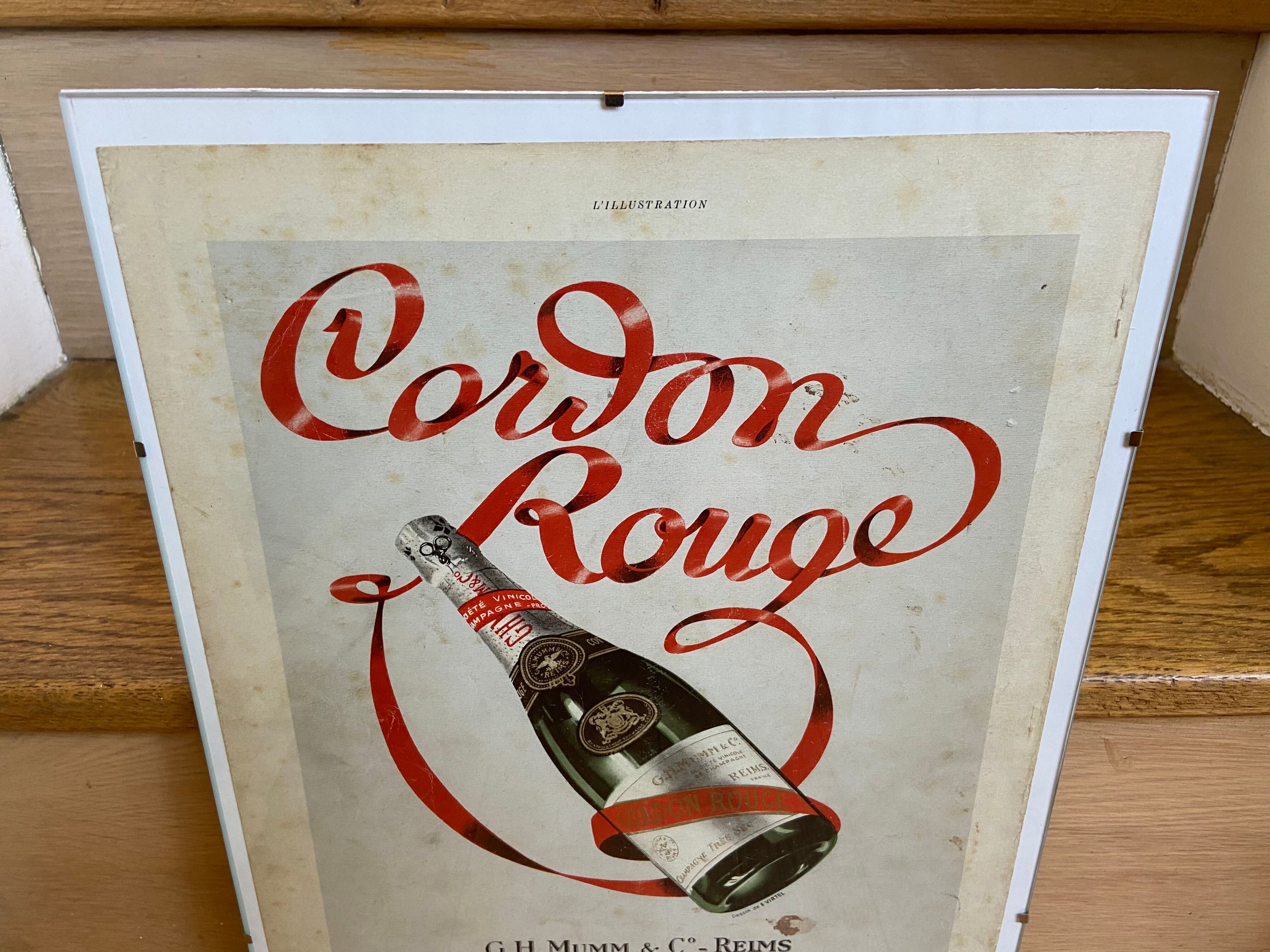 G.H. Mumm advertising poster