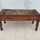 Old walnut side table