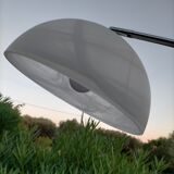 Chrome arc floor lamp