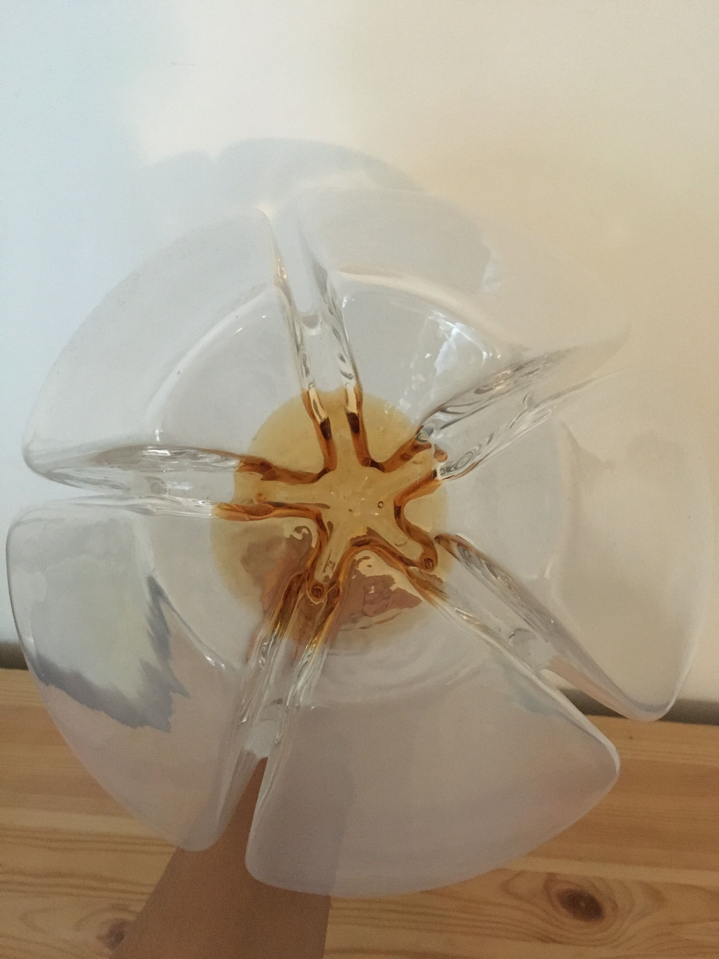 Globe en verre Mazzega Murano