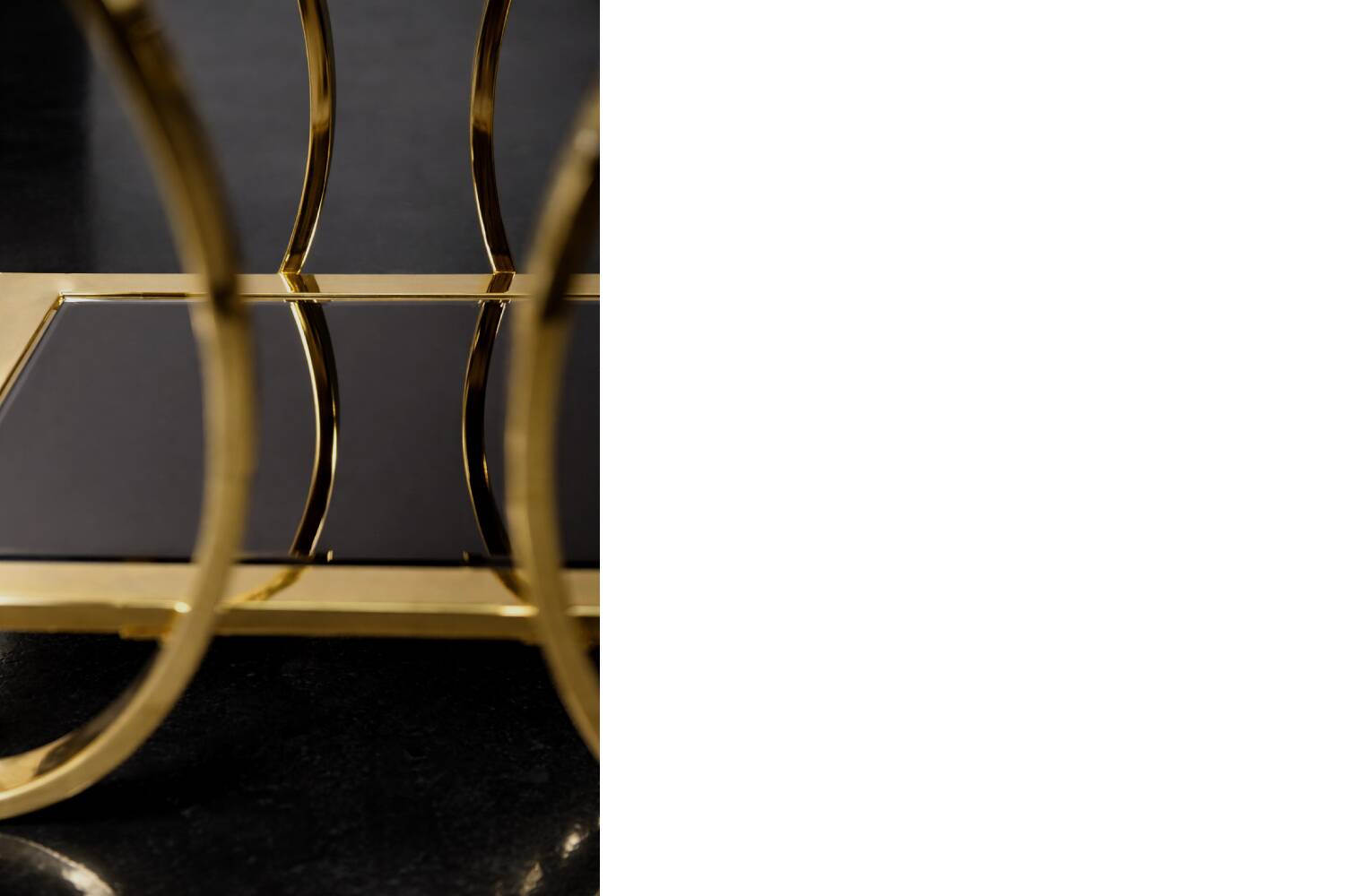 Vintage Mid-Century Italian Modern Glass Coffee Tables, 1960s, Set of 2