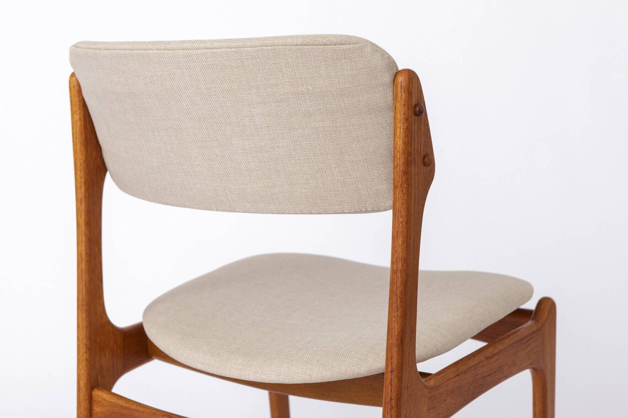 1 of 8 Erik Buch Chair 1960s Danish Teak Vintage