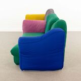 Cannaregio Modular Sofa with Footrest by Gaetano Pesce for Cassina, Italy 1986