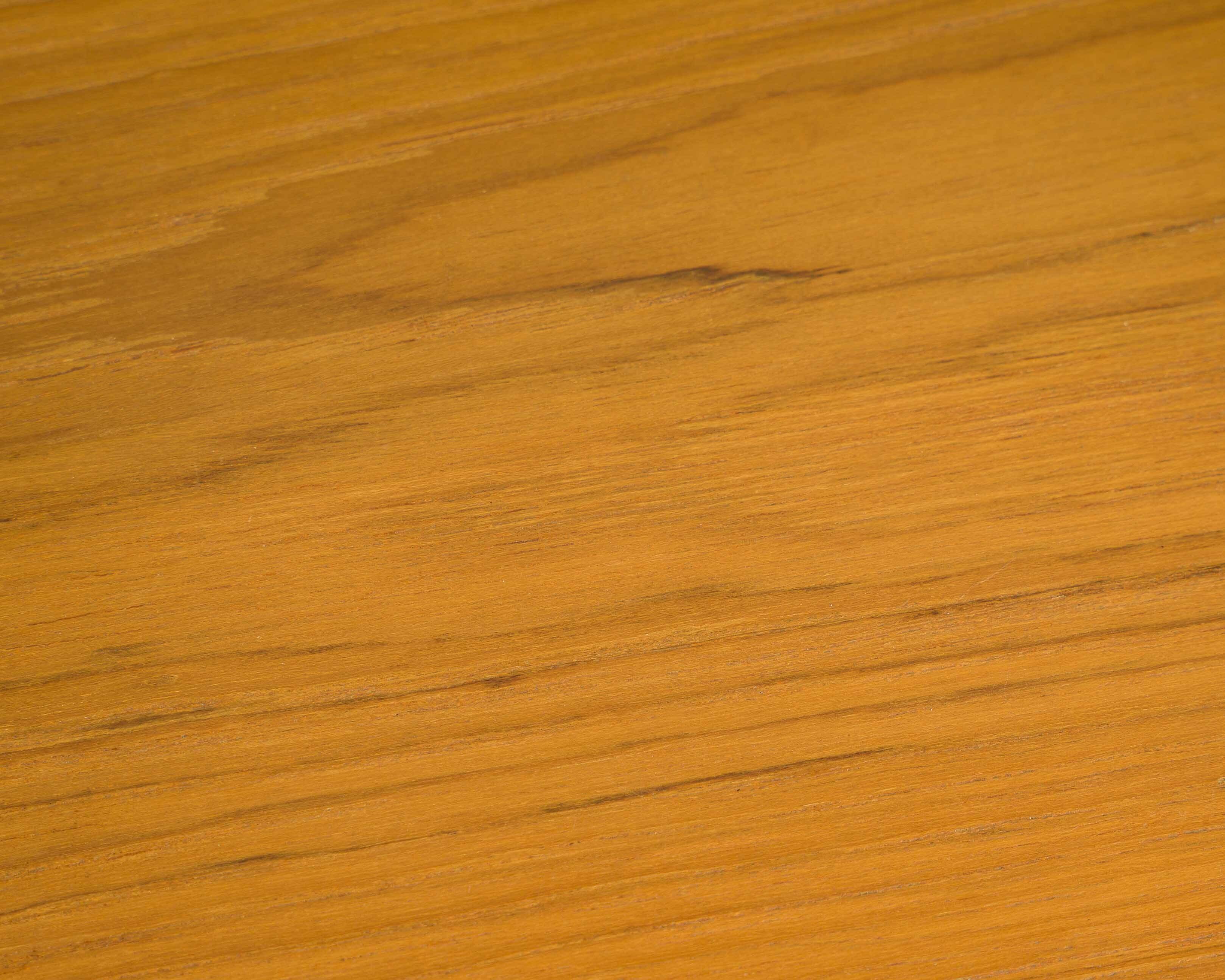 1960s teak wall shelf, manufacturer WHB, eight shelves