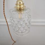 Glass hanging lamp