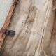 Antique vintage rattan and wicker travel trunk from the 1900s