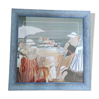 "Bathers" painting