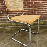 Set of 4 chairs model Cesca B32 designed by Marcel Breuer design